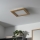 Brilagi - Himmennettävä LED-kattovalaisin SLIMFRAME WOOD LED/25W/230V 34x34 cm 3000-6000K ruskea + kauko-ohjaus