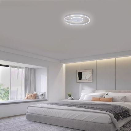 Brilagi - Himmennettävä LED-kattovalaisin SPIRAL LED/56W/230V 3000/4000/6000K + kauko-ohjaus