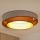 Brilagi - Himmennettävä LED-kattovalaisin VEGAS SHINE LED/24W/230V halkaisija 60 cm 3000/4000/6500K ruskea + kauko-ohjaus
