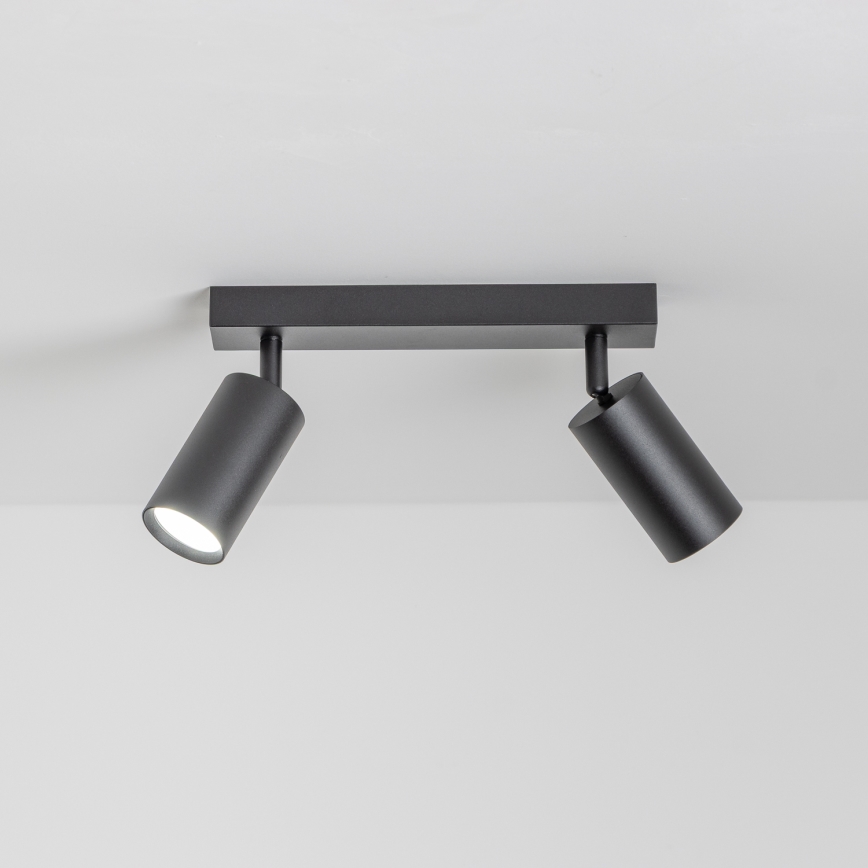 Brilagi - LED-himmennettävä kohdevalaisin SELE 2xGU10/6,5W/230V 2700-6500K musta