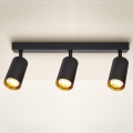 Brilagi - himmennettävä LED-kohdevalaisin SELE 3xGU10/6,5W/230V 2700-6500K musta/kulta