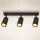 Brilagi - himmennettävä LED-kohdevalaisin SELE 3xGU10/6,5W/230V 2700-6500K musta/kulta