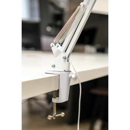 Brilagi - Himmennettävä LED-pöytävalaisin suurennuslasilla LENS LED/12W/5V 3000/4200/6000K valkoinen