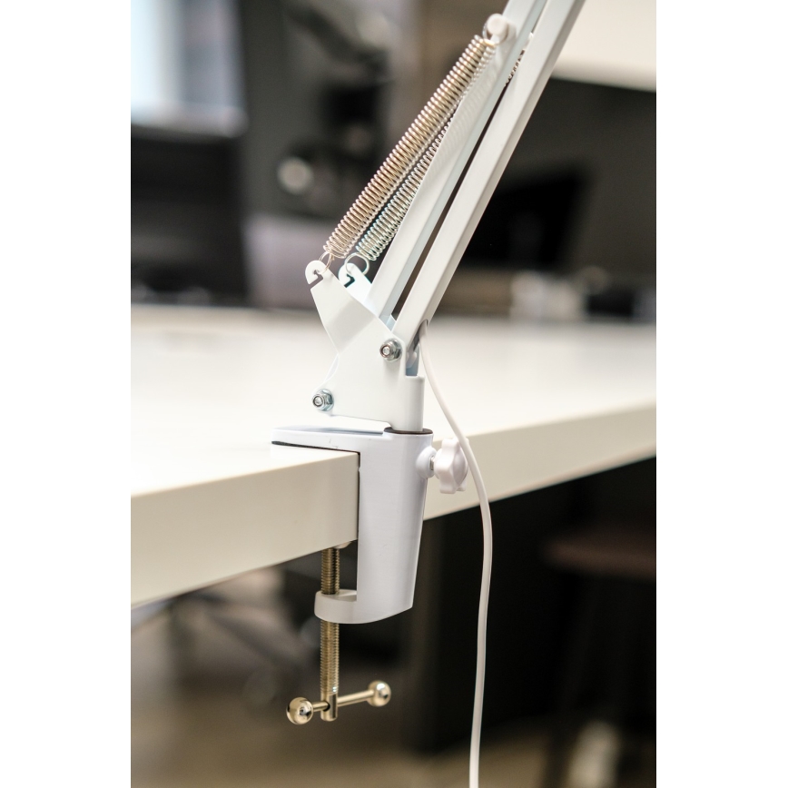 Brilagi - Himmennettävä LED-pöytävalaisin suurennuslasilla LENS LED/12W/5V 3000/4200/6000K valkoinen
