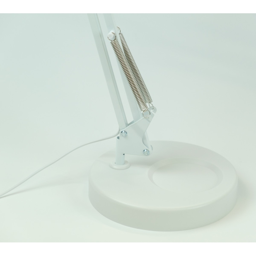 Brilagi - Himmennettävä LED-pöytävalaisin suurennuslasilla LENS LED/12W/5V 3000/4200/6000K valkoinen