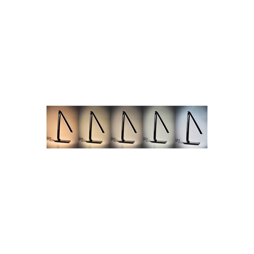 Brilagi - Himmennettävä LED-pöytävalaisin USB connector LED/12W/230V valkoinen 3000 - 6000K