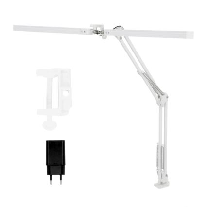 Brilagi - LED Himmennettävä joustava pöytävalaisin VARIO 2xLED/14W/230V 3000-6000K valkoinen