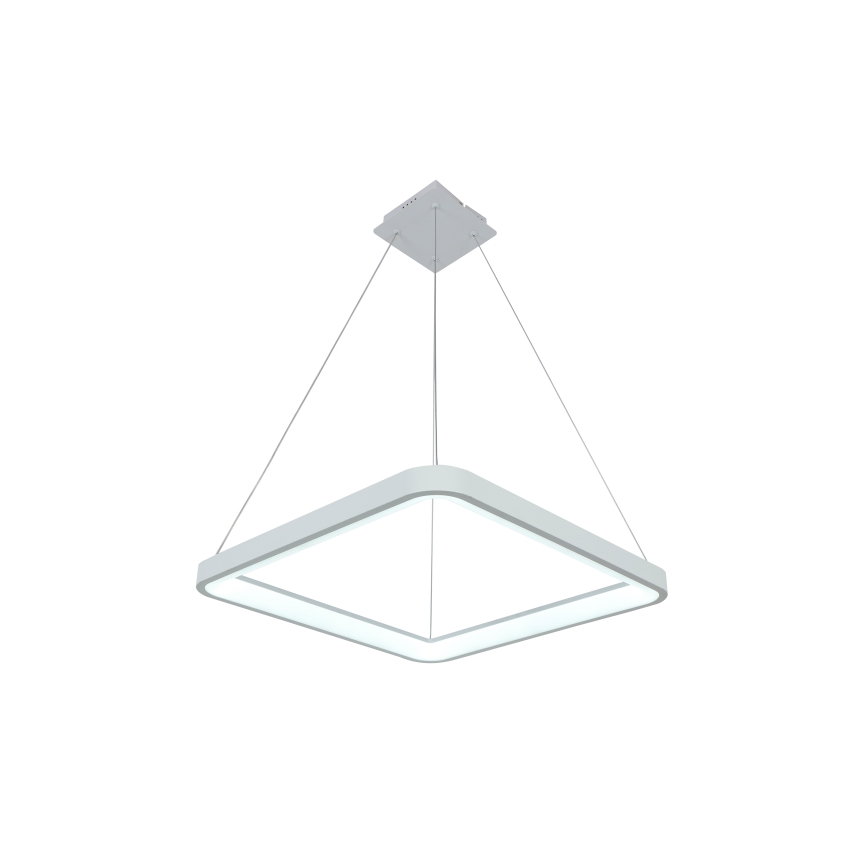 Brilagi - LED-himmennettävä riippuvalaisin vaijerilla FALCON SLIM LED/50W/230V 3000-6500K 50x50 cm valkoinen + kaukosäädin