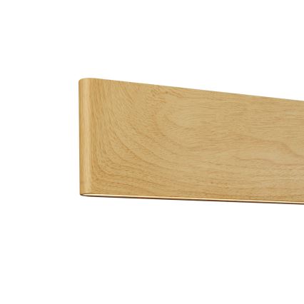 Brilagi - Himmennettävä riippuvalaisin kaapelilla SLIMLINE LED/40W/230V 3000-6000K tamminäköinen + kaukosäädin