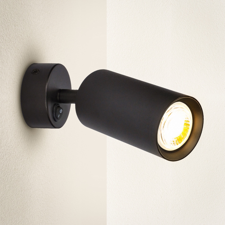 Brilagi - Himmennettävä LED-seinäkohdevalaisin SELE 1xGU10/6,5W/230V 2700-6500K musta