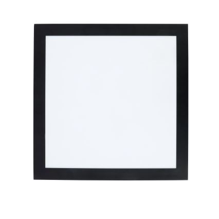 Brilagi - Himmennettävä kylpyhuoneen LED-kattovalaisin FRAME SMART LED/24W/230V 30x30 cm 3000-6000K IP44 musta + kauko-ohjaus