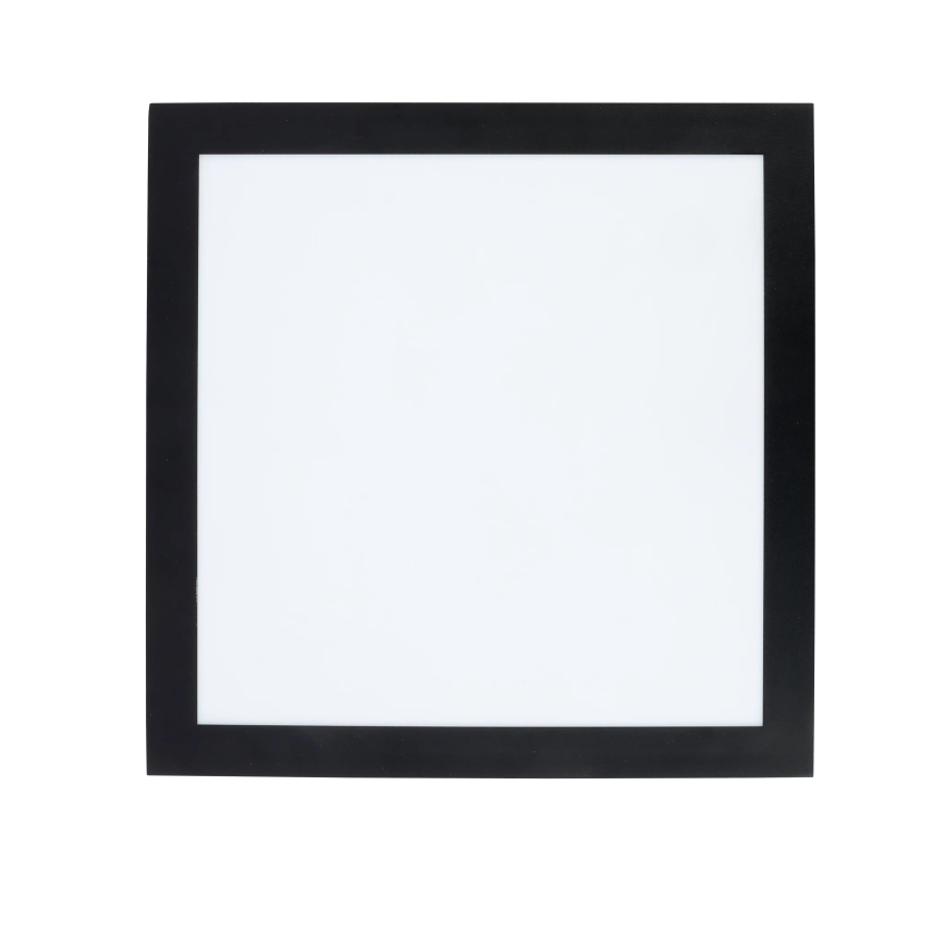 Brilagi - Himmennettävä kylpyhuoneen LED-kattovalaisin FRAME SMART LED/24W/230V 30x30 cm 3000-6000K IP44 musta + kauko-ohjaus