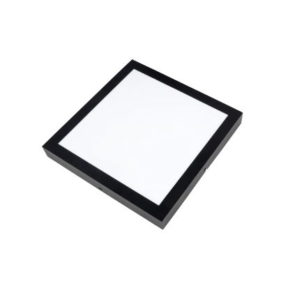 Brilagi - Himmennettävä kylpyhuoneen LED-kattovalaisin FRAME SMART LED/24W/230V 30x30 cm 3000-6000K IP44 musta + kauko-ohjaus