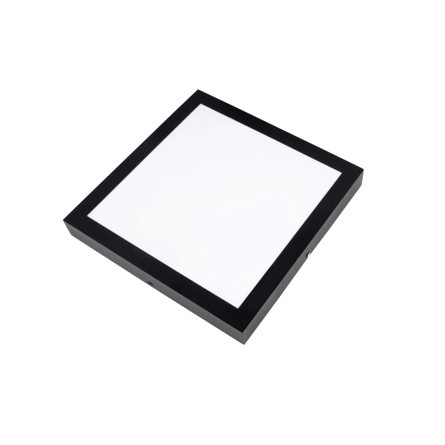 Brilagi - Himmennettävä kylpyhuoneen LED-kattovalaisin FRAME SMART LED/24W/230V 30x30 cm 3000-6000K IP44 musta + kauko-ohjaus