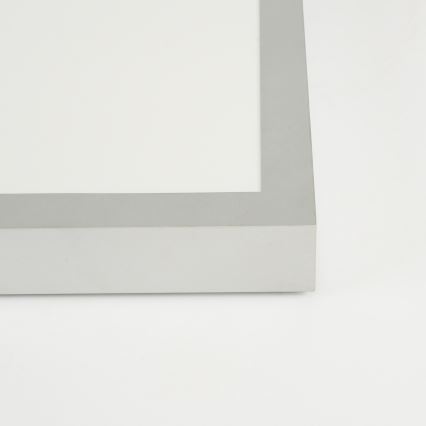 Brilagi - Himmennettävä kylpyhuoneen LED-kattovalaisin FRAME SMART LED/50W/230V 120x30 cm 3000-6000K IP44 hopea + kauko-ohjaus