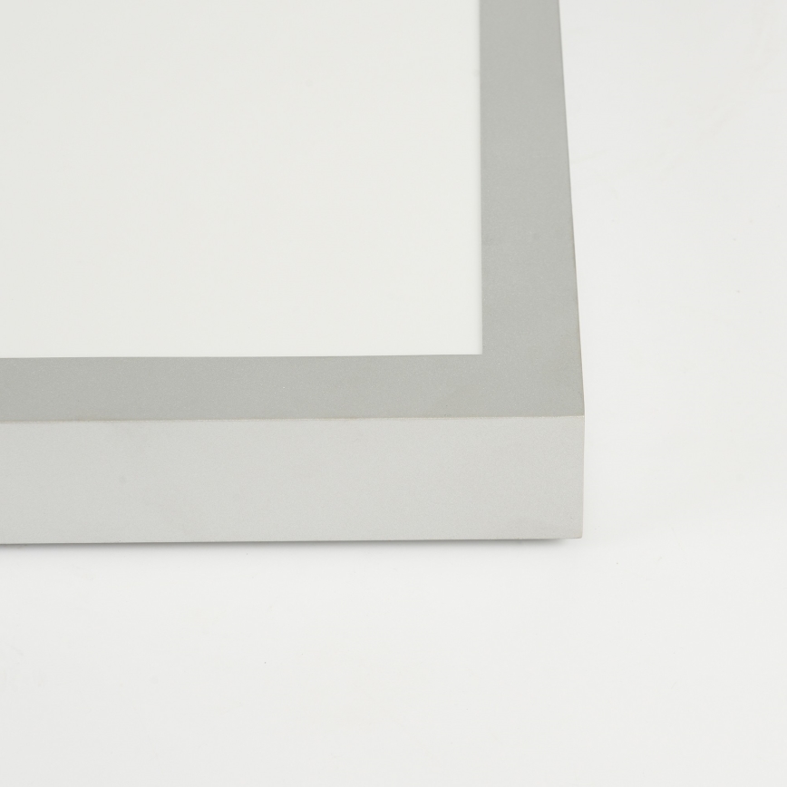 Brilagi - Himmennettävä kylpyhuoneen LED-kattovalaisin FRAME SMART LED/50W/230V 120x30 cm 3000-6000K IP44 hopea + kauko-ohjaus