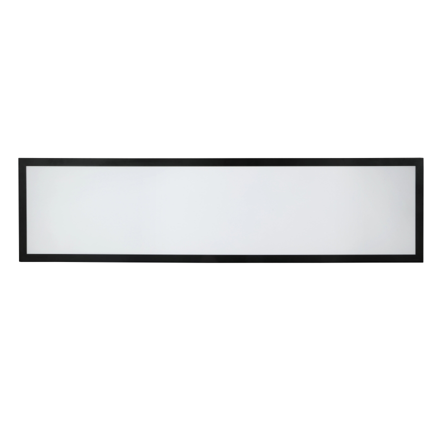 Brilagi - Himmennettävä kylpyhuoneen LED-kattovalaisin FRAME SMART LED/50W/230V 30x120 cm 3000-6000K IP44 musta + kauko-ohjaus