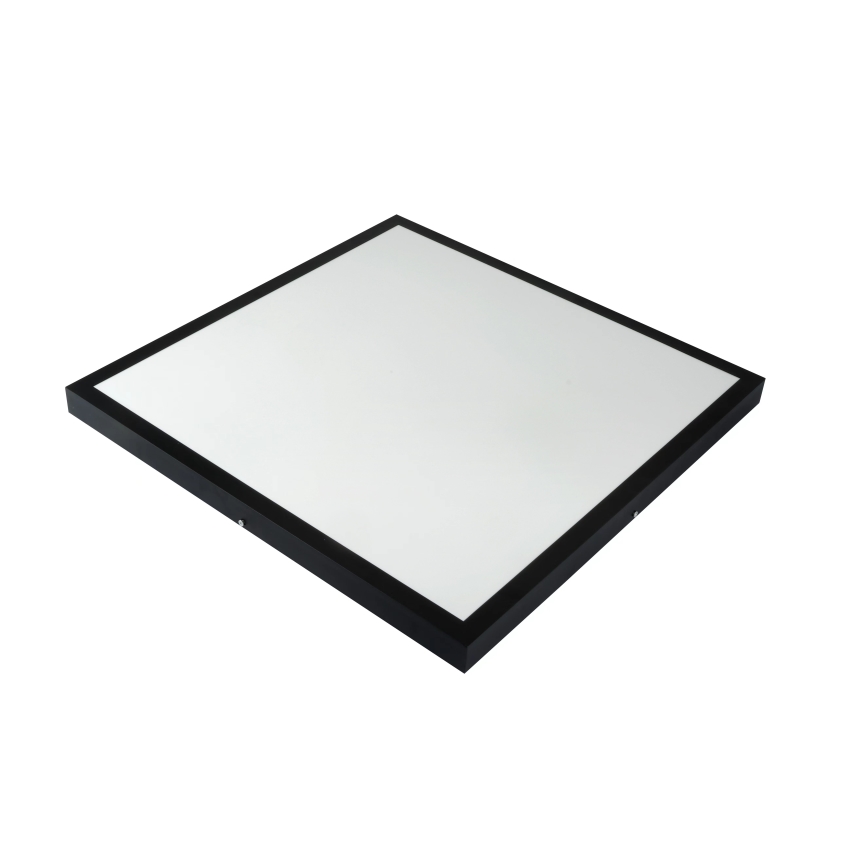 Brilagi - Himmennettävä kylpyhuoneen LED-kattovalaisin FRAME SMART LED/50W/230V 60x60 cm 3000-6000K IP44 musta + kauko-ohjaus