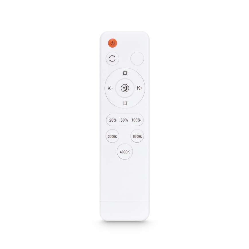 Brilagi - himmennettävä LED-kattovalaisin PILANA LED/48W/230V 3000-6500K tammi/valkoinen 56x56 cm + kaukosäädin