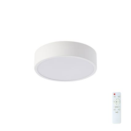 Brilagi - LED-himmennettävä kattovalaisin POOL LED/18W/230V 3000-6000K 20 cm valkoinen + kaukosäädin