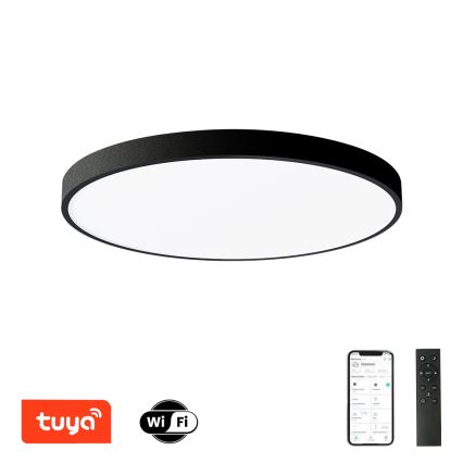 Brilagi - himmennettävä kattovalaisin POOL SMART LED/100W/230V 3000-6000K halkaisija 80 cm Wi-Fi Tuya musta + kaukosäädin
