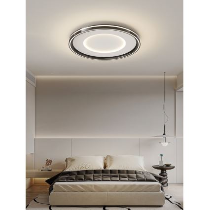 Brilagi - himmennettävä TRIVARO LED/72W/230V 3000–6000K Ø 40 cm + kauko-ohjain