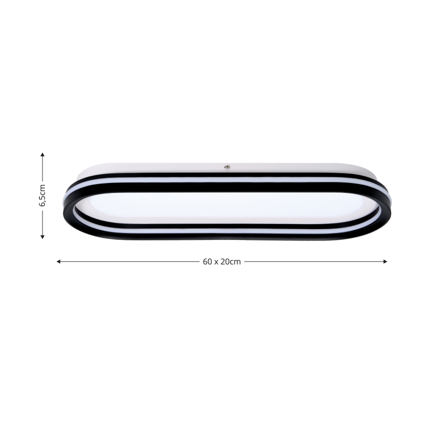 Brilagi - himmennettävä LED-kattovalaisin TRIVARO LED/85W/230V 3000-6000K 20x60 cm + kaukosäädin