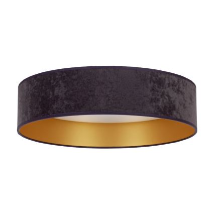 Brilagi - LED Himmennettävä kattovalaisin VELVET SMART LED/24W/230V d. 45 cm 2700-6500K Wi-Fi Tuya harmaa/kulta + kaukosäädin