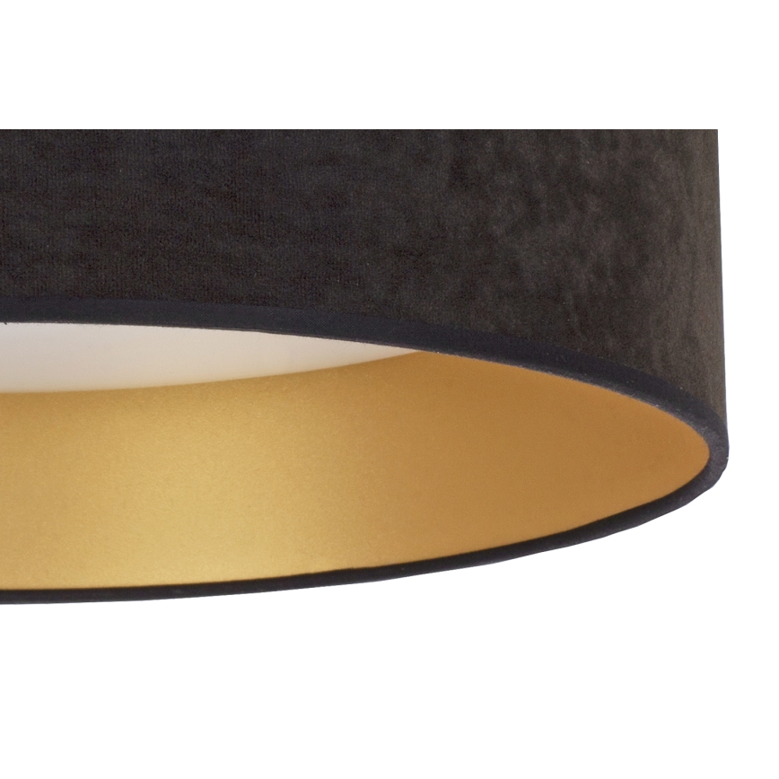 Brilagi - LED Himmennettävä kattovalaisin VELVET SMART LED/24W/230V d. 45 cm 2700-6500K Wi-Fi Tuya musta/kulta + kaukosäädin