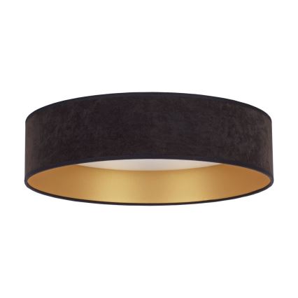 Brilagi - LED Himmennettävä kattovalaisin VELVET SMART LED/24W/230V d. 45 cm 2700-6500K Wi-Fi Tuya musta/kulta + kaukosäädin