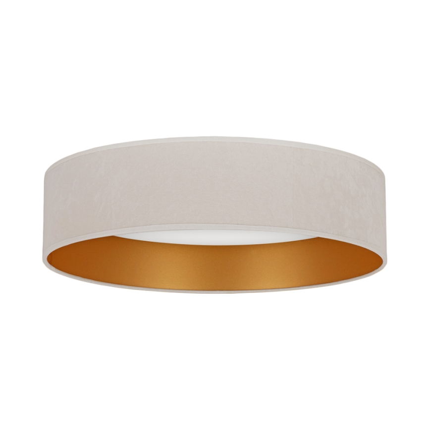 Brilagi - LED Himmennettävä kattovalaisin VELVET SMART LED/36W/230V d. 55 cm 2700-6500K Wi-Fi Tuya kerma/kulta + kaukosäädin