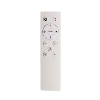 Brilagi - LED Himmennettävä kattovalaisin VELVET SMART LED/36W/230V d. 55 cm 2700-6500K Wi-Fi Tuya pinkki/kulta + kaukosäädin