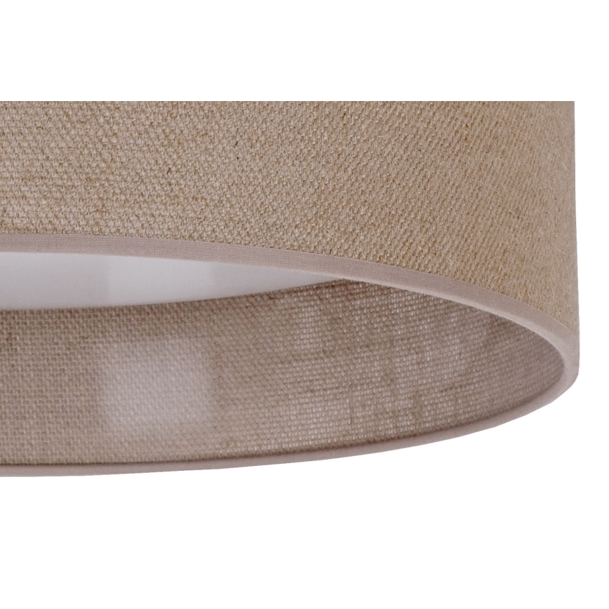 Brilagi - LED Himmennettävä kattovalaisin VELVET SMART LED/36W/230V d. 55 cm 2700-6500K Wi-Fi Tuya ruskea + kaukosäädin
