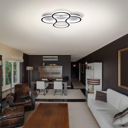 Brilagi - himmennettävä LED-kattovalaisin ORELLI LED/53W/230V 3000-6000K + kaukosäädin
