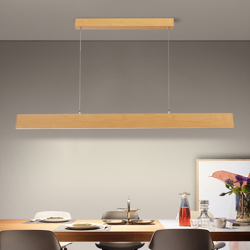 Brilagi - Himmennettävä riippuvalaisin kaapelilla SLIMLINE LED/40W/230V 3000-6000K tamminäköinen + kaukosäädin