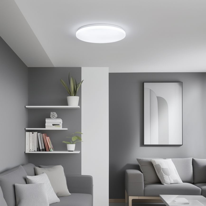 Brilagi - Älykkäästi himmennettävä LED-kattovalaisin SMART LED/24W/230V 2700-6500K Wi-Fi Tuya + kaukosäädin