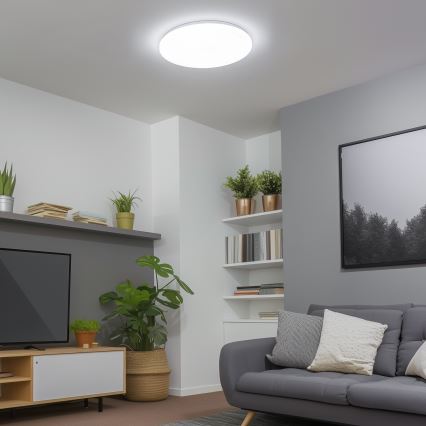 Brilagi - Älykkäästi himmennettävä LED-kattovalaisin SMART LED/24W/230V 2700-6500K Wi-Fi Tuya + kaukosäädin