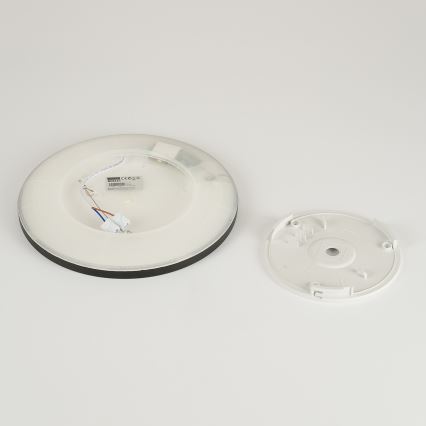 Brilagi - LED-himmennettävä kattovalaisin ULTRA SLIM LED/18W/230V 2700-6500K halkaisija 30 cm musta + kaukosäädin