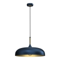 Brilagi - Kattokruunu johdossa ABRAHAM 1xE27/60W/230V halkaisija 45 cm sininen