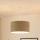 Brilagi - Kattokruunu johdossa BOUCLE ROLLER 1xE27/15W/230V halkaisija 50 cm ruskea