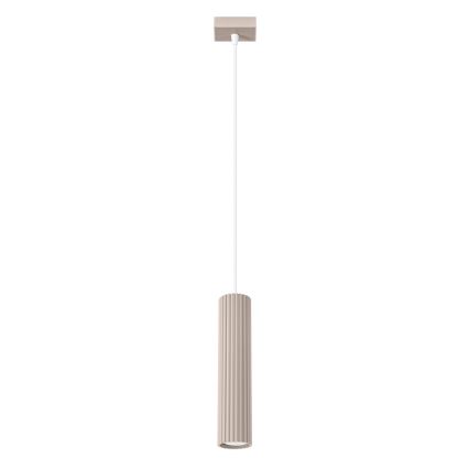 Brilagi - Kattokruunu johdossa CRESTO 1xGU10/10W/230V taupe