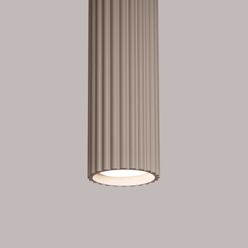 Brilagi - Kattokruunu johdossa CRESTO 1xGU10/10W/230V taupe