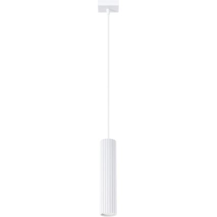 Brilagi - Kattokruunu johdossa CRESTO 1xGU10/10W/230V valkoinen