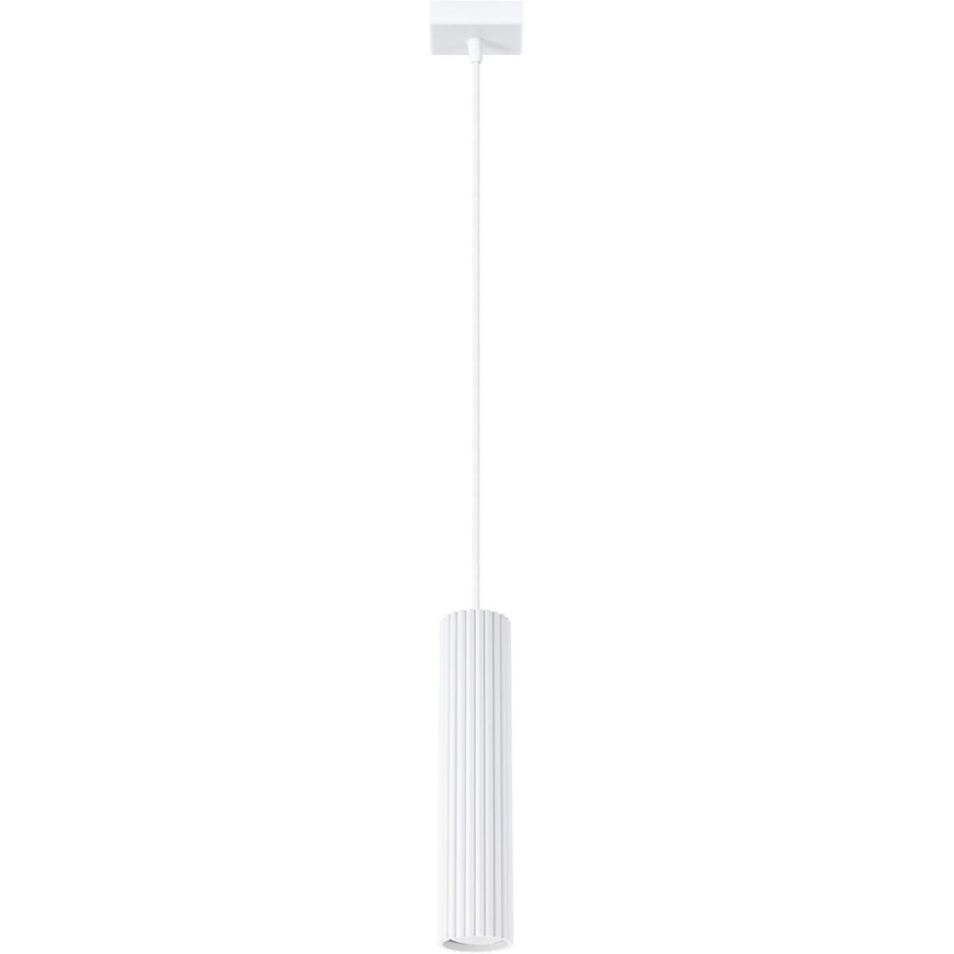 Brilagi - Kattokruunu johdossa CRESTO 1xGU10/10W/230V valkoinen