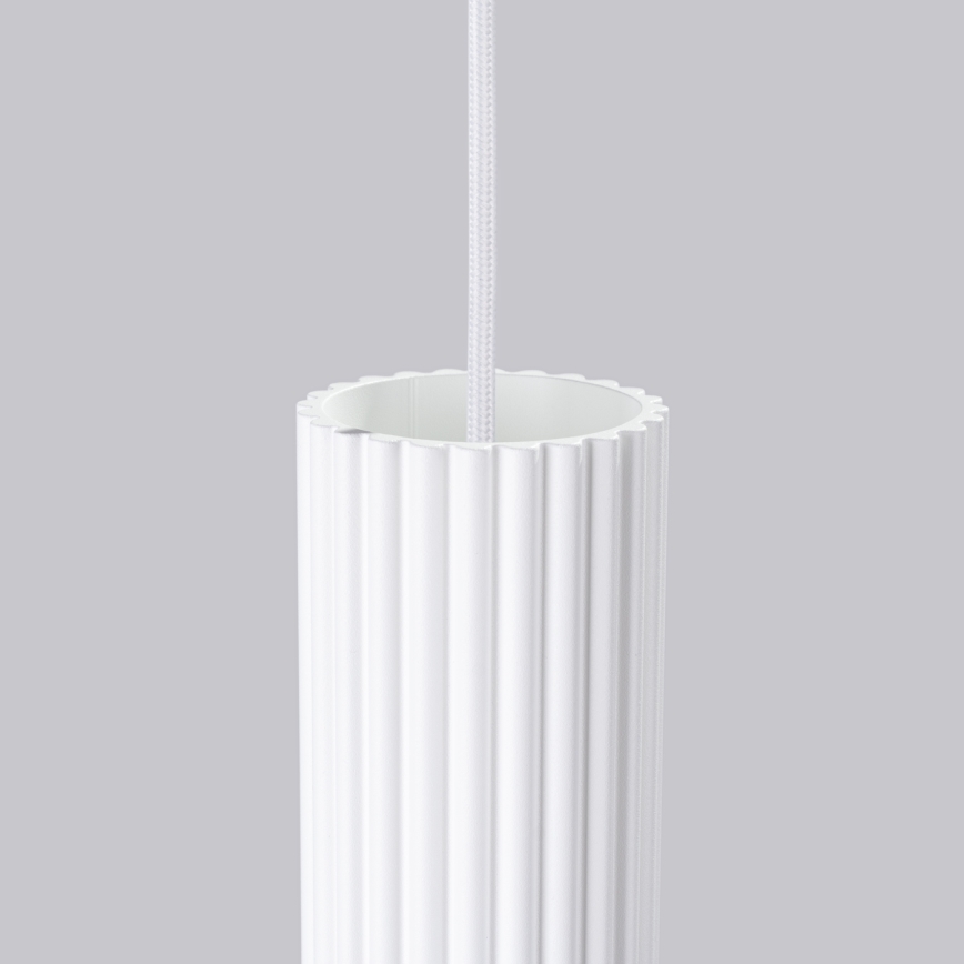 Brilagi - Kattokruunu johdossa CRESTO 1xGU10/10W/230V valkoinen