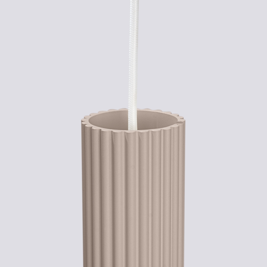 Brilagi - Kattokruunu johdossa CRESTO 3xGU10/10W/230V taupe