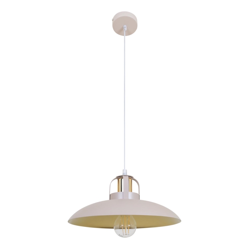 Brilagi - Kattokruunu johdossa FLAMENGO 1xE27/60W/230V beige