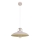 Brilagi - Kattokruunu johdossa FLAMENGO 1xE27/60W/230V beige