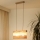 Brilagi - Kattokruunu johdossa FOREST 2xE27/15W/230V mänty/beige/kerma