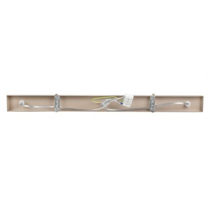 Brilagi - Kattokruunu johdossa POKER 3xGU10/25W/230V beige/kulta